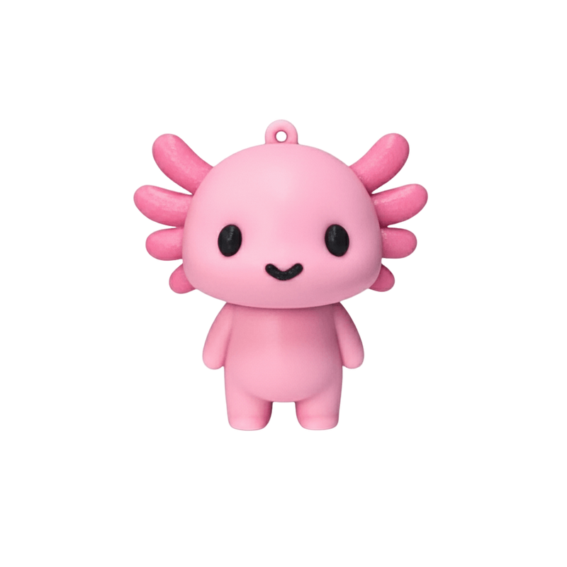 Keychain Axolotl