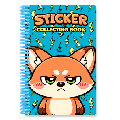 Sticker Collecting Book Clover
