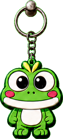 Frog keychain