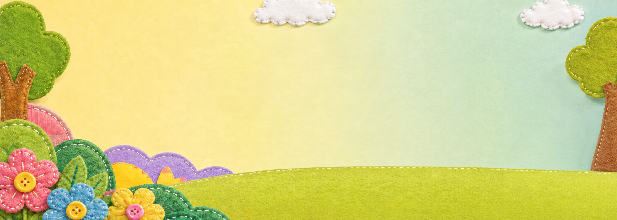 Puffies handmade felt story world
